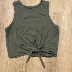 LULULEMON FRONT TIE TANK